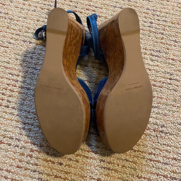 Sergio Rossi wedges 39.5 - Picture 3 of 9
